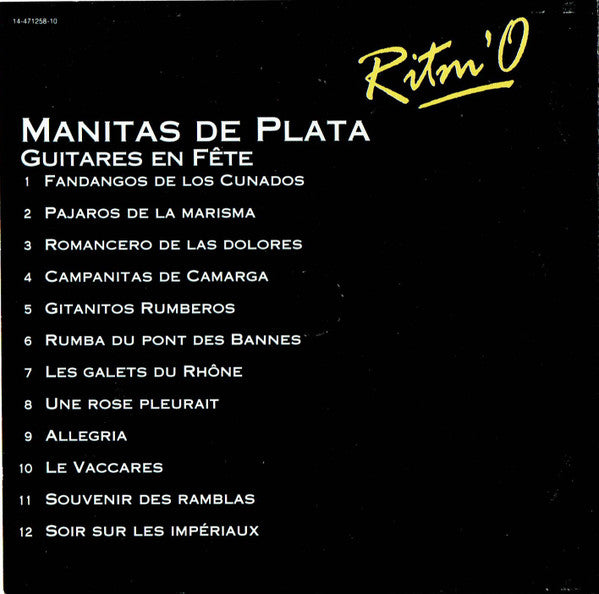 Manitas De Plata : Guitares En Fete (CD, Comp)