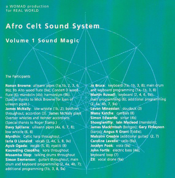 Afro Celt Sound System : Volume 1 Sound Magic (CD, Album)