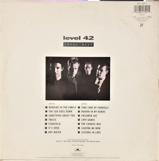 Level 42 : Level Best (LP, Comp, Mat)