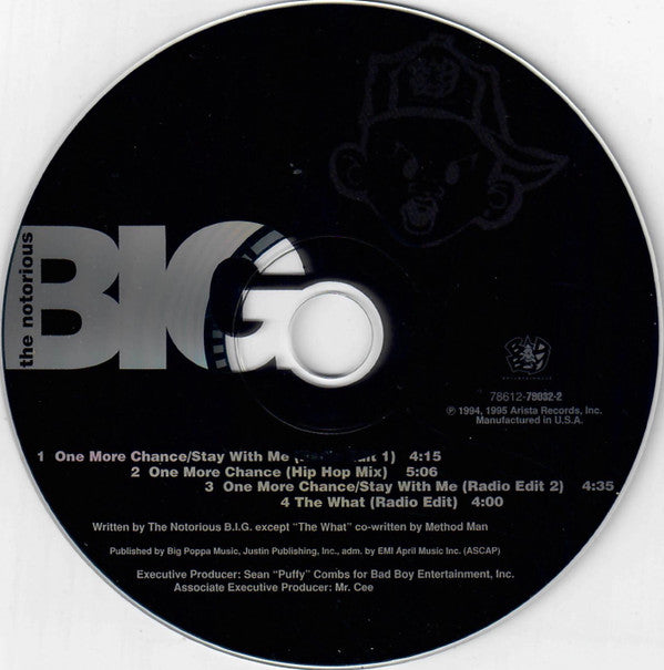 Notorious B.I.G. : One More Chance (CD, Single)