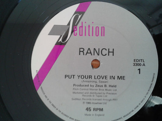 Ranch : Put Your Love In Me (12")