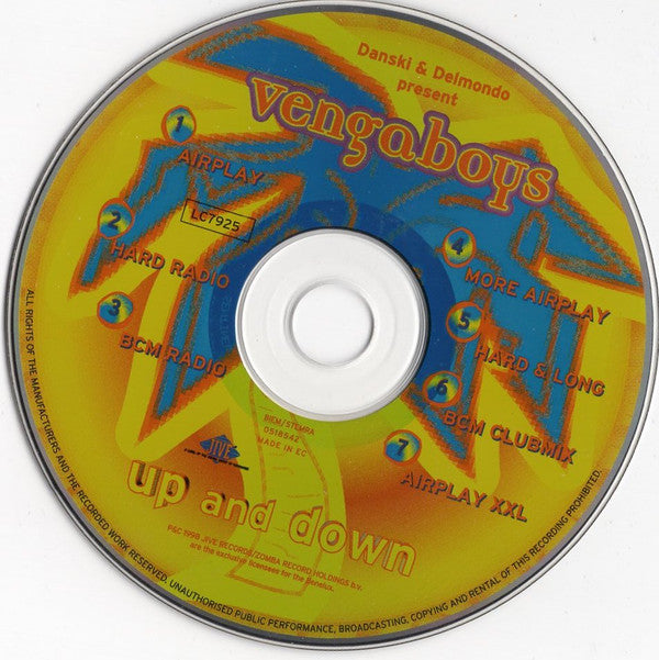 Vengaboys : Up And Down (CD, Maxi)