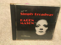 Karen Mason (2) with Brian Lasser : Not So Simply Broadway (CD, Album)