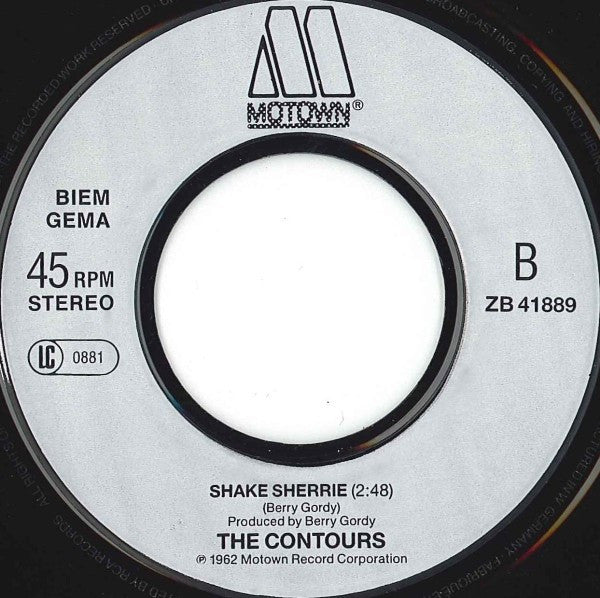 The Contours : Do You Love Me? (7", Single)