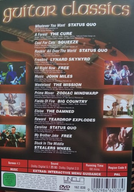Various : Guitar Classics (DVD-V, Comp, PAL)