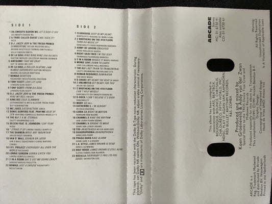 Various : Turn Up The Bass Megamix 1991 (Cass, Mixed)