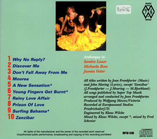 Arabesque : Arabesque VII - Why No Reply (CD, Album, RE, RM, Unofficial, Car)