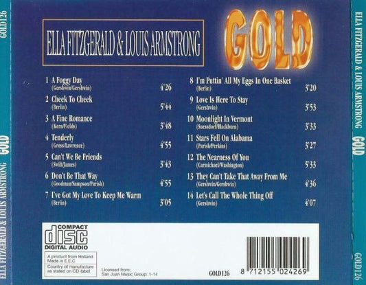Ella Fitzgerald & Louis Armstrong : Ella Fitzgerald & Louis Armstrong (CD, Comp)