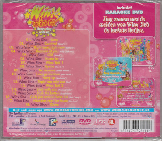 Winx Club : Winx Sinx (CD, Album + DVD, PAL, Kar)