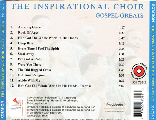 The Inspirational Choir : Gospel Greats (CD, Comp)