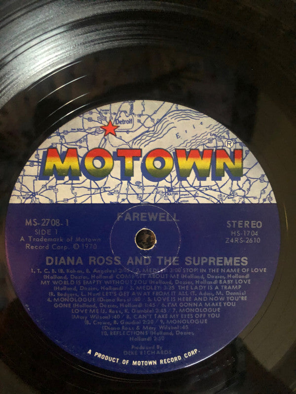 The Supremes : Farewell (2xLP, Album, Ind + Box)