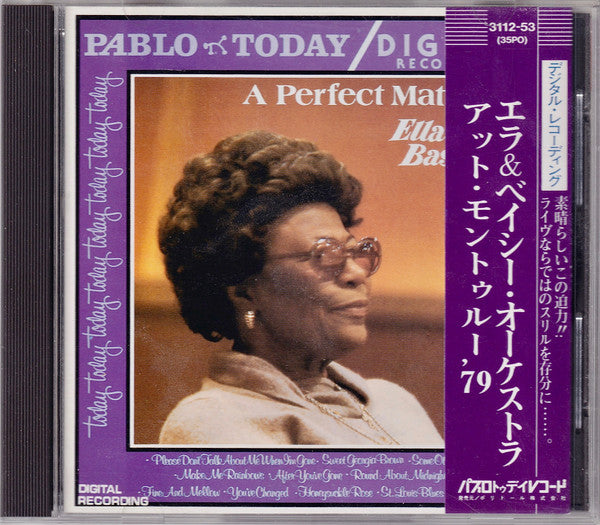 Ella Fitzgerald And Count Basie : A Perfect Match (CD, Album, RE, (Ma)