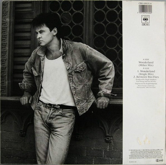 Paul Young : Wonderland (Milan Mix) (12", Maxi)