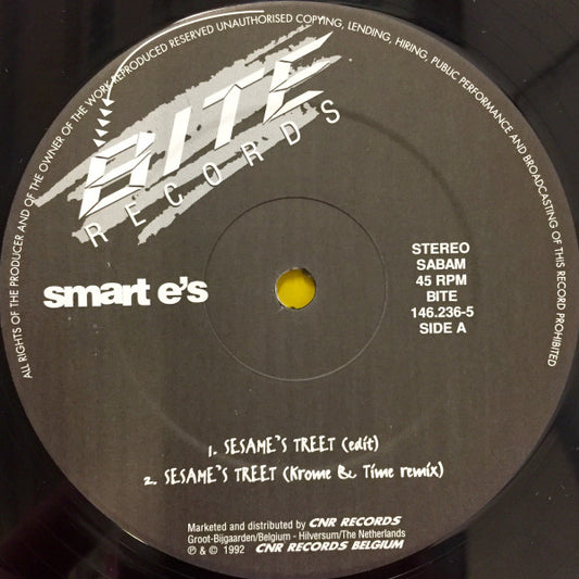 Smart E's : Sesame's Treet (12")