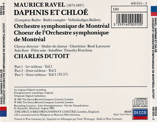 Luciano Pavarotti, Joan Sutherland, Richard Bonynge, National Philharmonic Orchestra : Sutherland Pavarotti Operatic Duets (CD, Album)