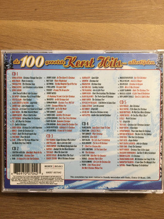 Various : De 100 Grootste Kersthits Allertijden (5xCD, Comp + Box)