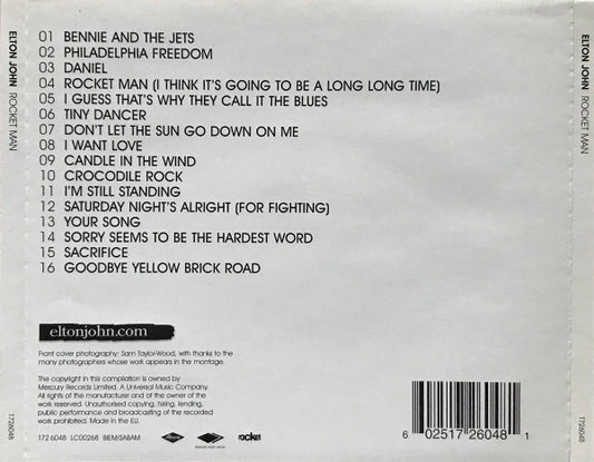 Elton John : Rocket Man ● The Definitive Hits (CD, Comp, S/Edition, Tra)