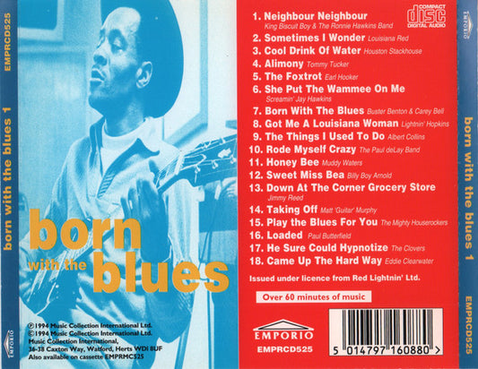 Various : Born With The Blues Volume 1 (CD, Comp)