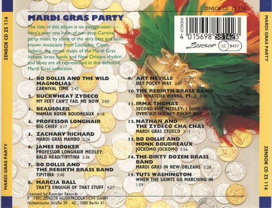 Various : Mardi Gras Party (CD, Comp)
