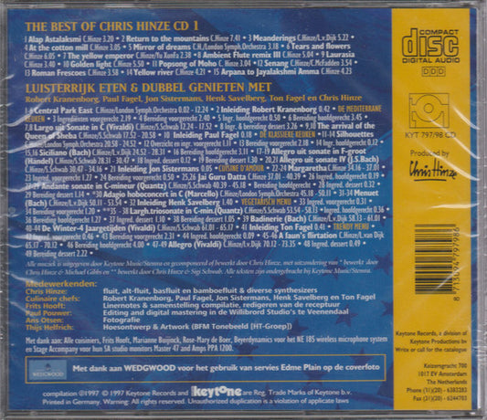 Chris Hinze : Luisterrijk Eten & Dubbel Genieten Met (2xCD, Album)