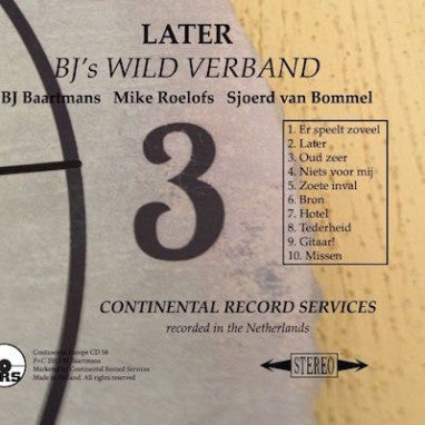 BJ's Wild Verband : Later (CD, Album)