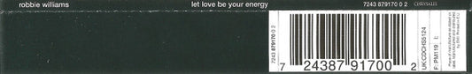 Robbie Williams : Let Love Be Your Energy (CD, Single, Enh)