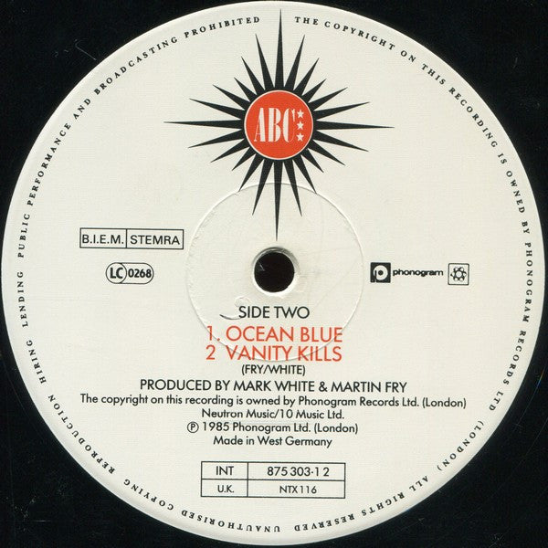 ABC : The Look Of Love (1990 Mix) (12")