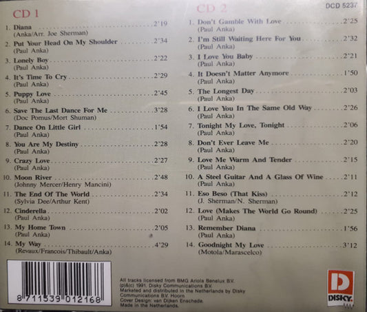 Paul Anka : The Original Hits 1957-1969 (2xCD, Comp)