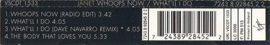 Janet Jackson : Whoops Now / What'll I Do (CD, Single)