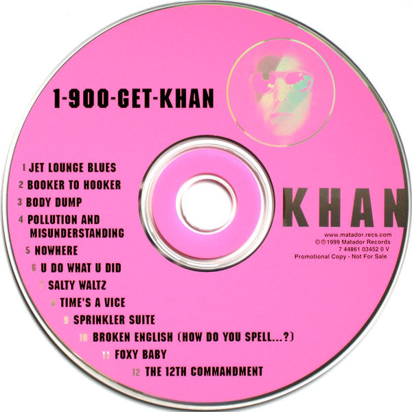 Khan : 1-900-GET-KHAN (CD, Promo)
