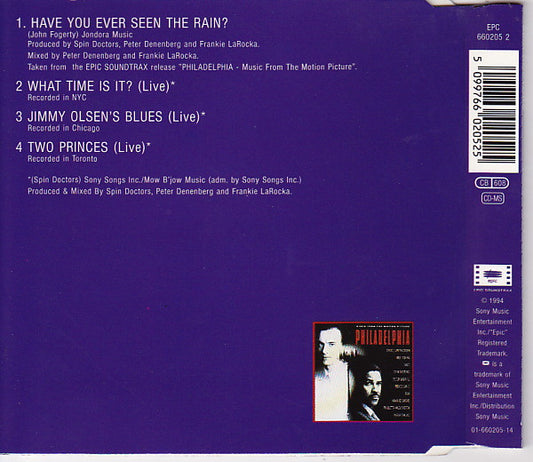 Spin Doctors : Have You Ever Seen The Rain ? (CD, Maxi)