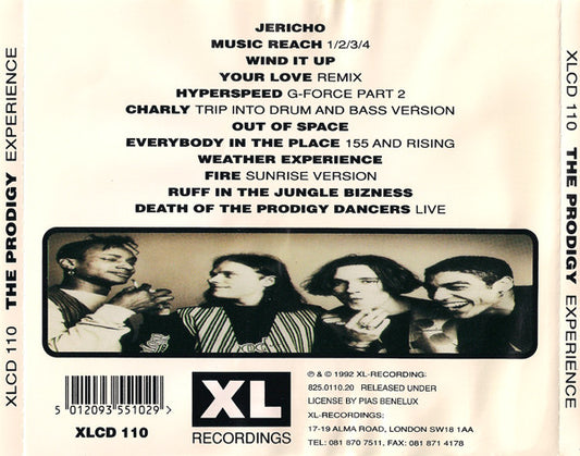 The Prodigy : Experience (CD, Album, RE)
