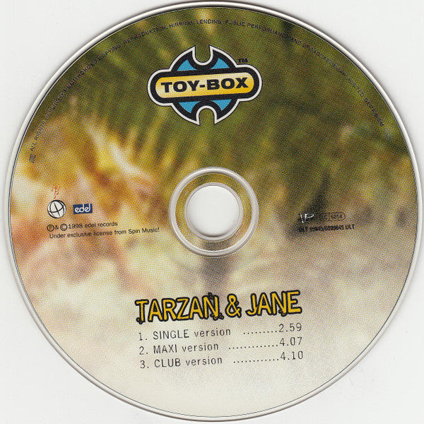 Toy-Box : Tarzan & Jane (CD, Maxi)