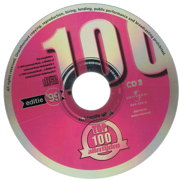 Various : Het Beste Uit De Top 100 Allertijden Editie '99 (2xCD, Comp)