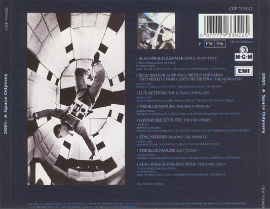 Various : 2001: A Space Odyssey (CD, Album, RM)
