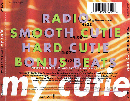 Wrecks-N-Effect : My Cutie (CD, Maxi)