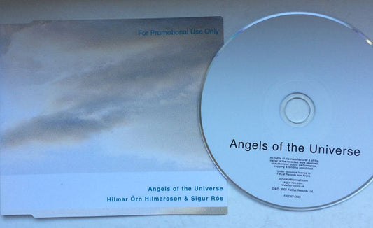 Hilmar Örn Hilmarsson & Sigur Rós : Angels Of The Universe (CD, Album, Promo)