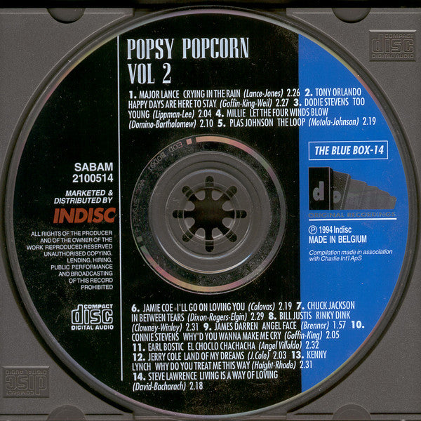 Various : Popsy Popcorn • Vol 2 (CD, Comp)