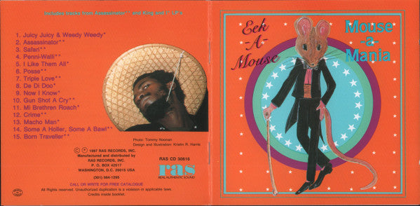 Eek-A-Mouse : Mouse-a-Mania (CD, Album, Comp, RE)