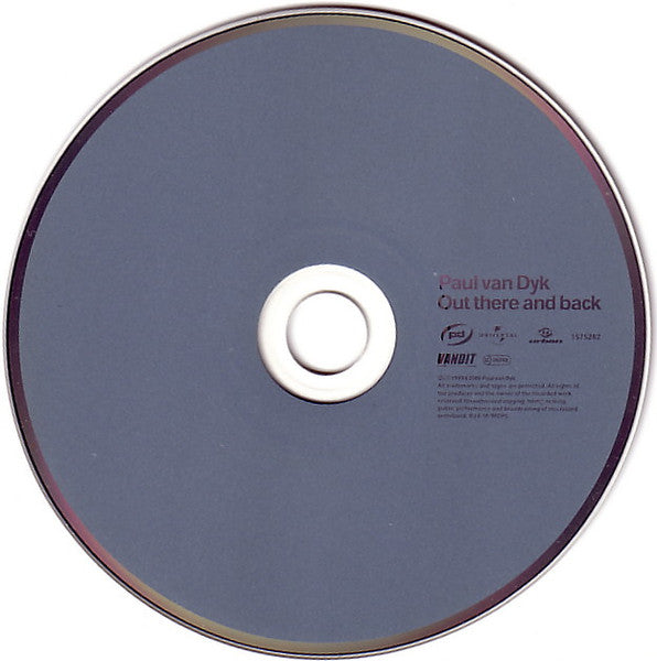 Paul van Dyk : Out There And Back (CD, Album, Mixed)