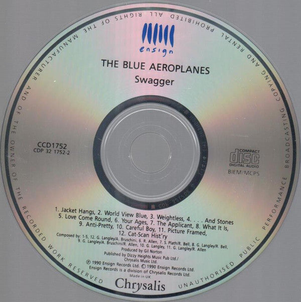 The Blue Aeroplanes : Swagger (CD, Album)