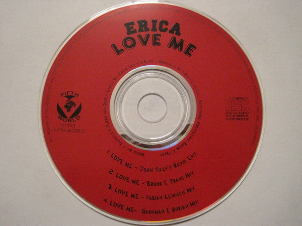 Erica van der Leuv : Love Me (CD, Maxi)