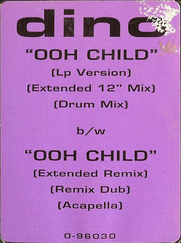 Dino (2) : Ooh Child (12")