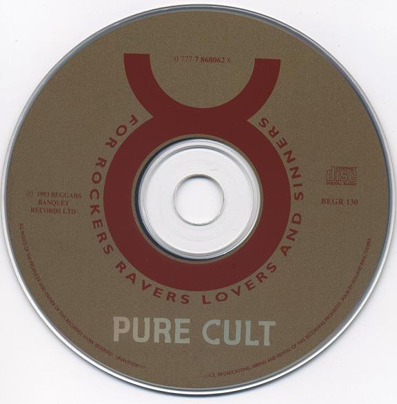 The Cult : Pure Cult (For Rockers Ravers Lovers And Sinners) (CD, Comp)