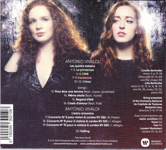 Camille Berthollet & Julie Berthollet : Nos 4 Saisons (CD, Album)