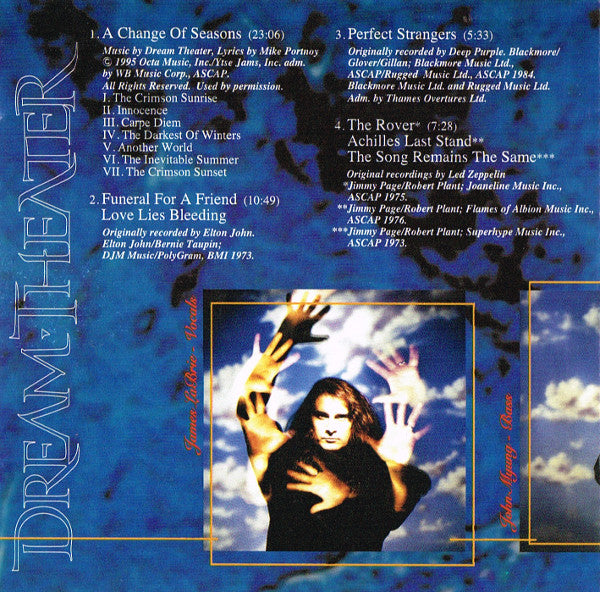 Dream Theater : A Change Of Seasons (CD, EP, Ora)