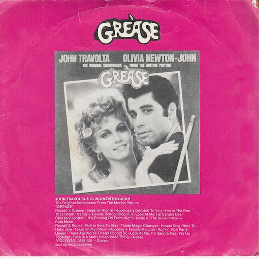 Olivia Newton-John : Hopelessly Devoted To You (7", Single)