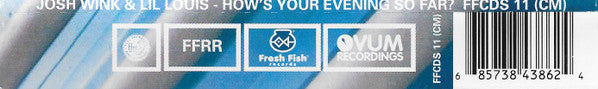 Josh Wink & Lil' Louis : How's Your Evening So Far? (CD, Maxi)