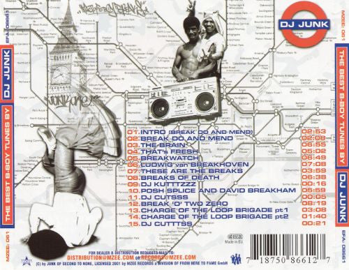 DJ Junk : The Best B-Boy Tunes By DJ Junk (CD)