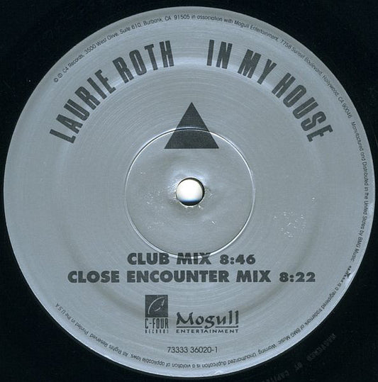 Laurie Roth : In My House (12", Single)